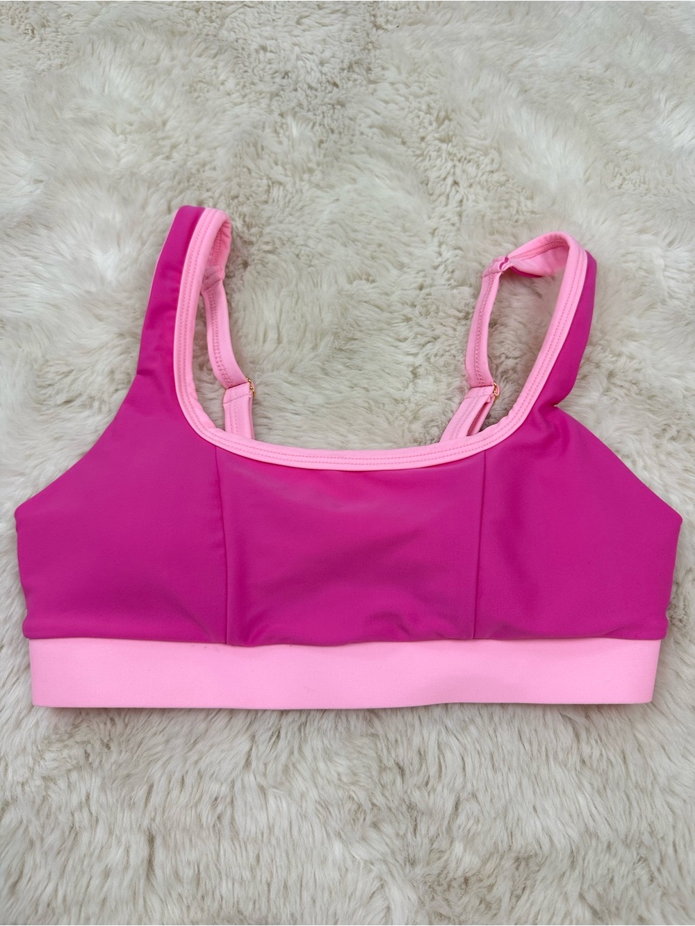 93 Play Street Harper Pink Bikini Top, M